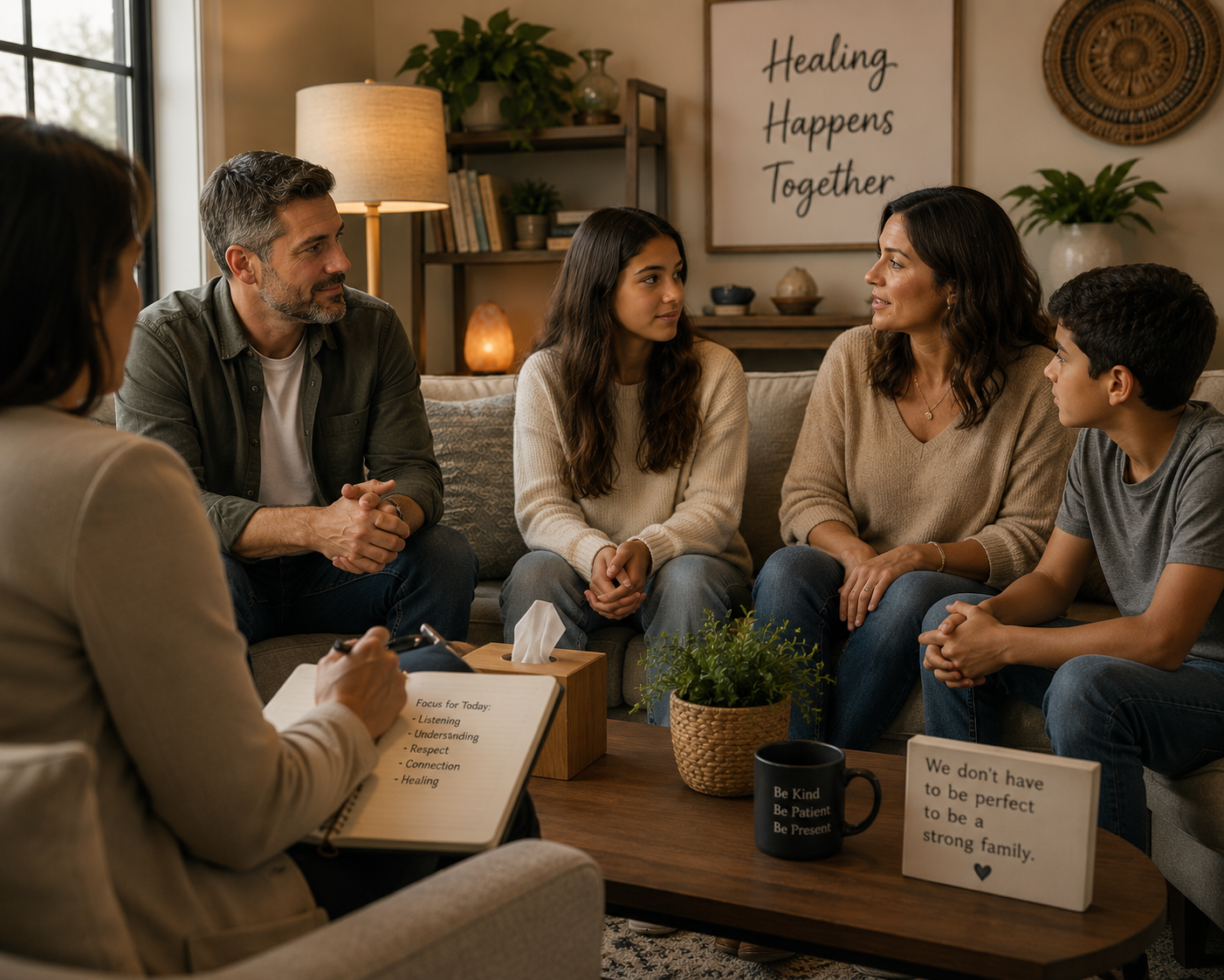 Family therapy in Fort Worth Texas at The Trinity supporting communication, parenting support, co-parenting, and family conflict healing. Family therapy in Fort Worth Texas at The Trinity supporting communication, parenting support, co-parenting, and family conflict healing.