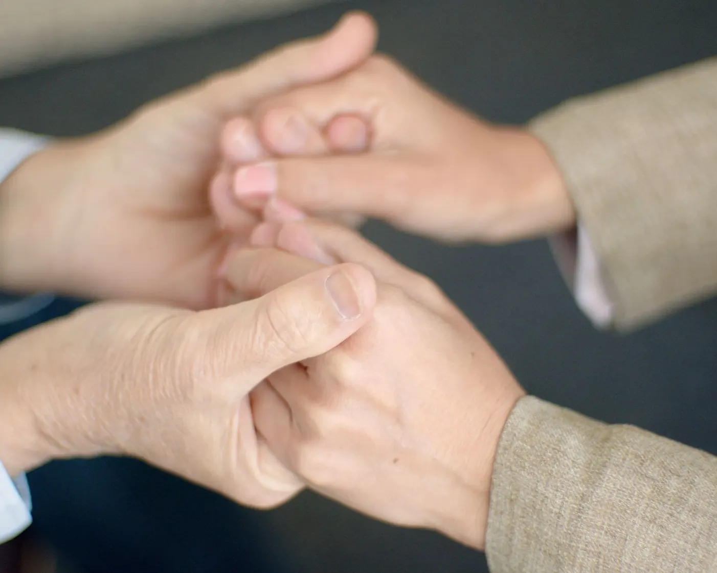 A couple holding hands, the relationship work Vannah speaks about A couple holding hands, the relationship work Vannah speaks about